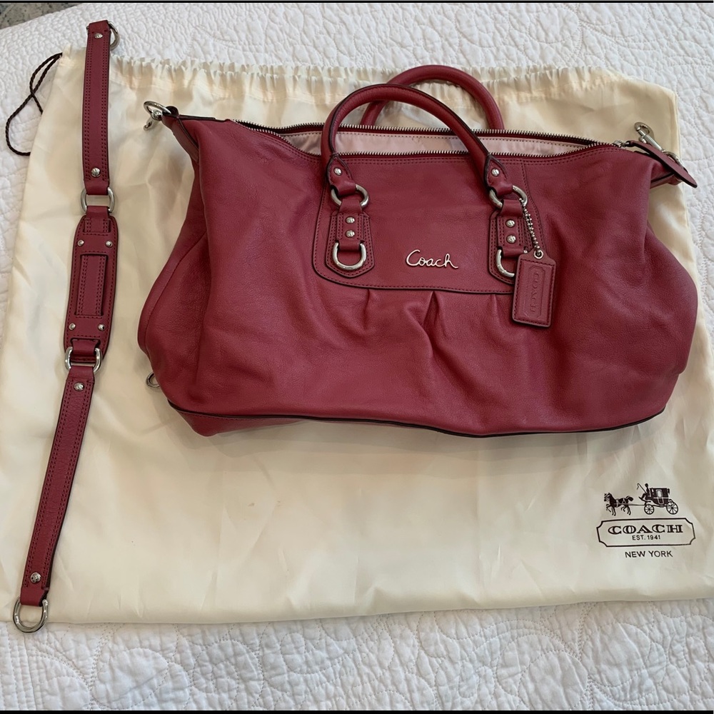 NWOT - Coach Ashley in Rose